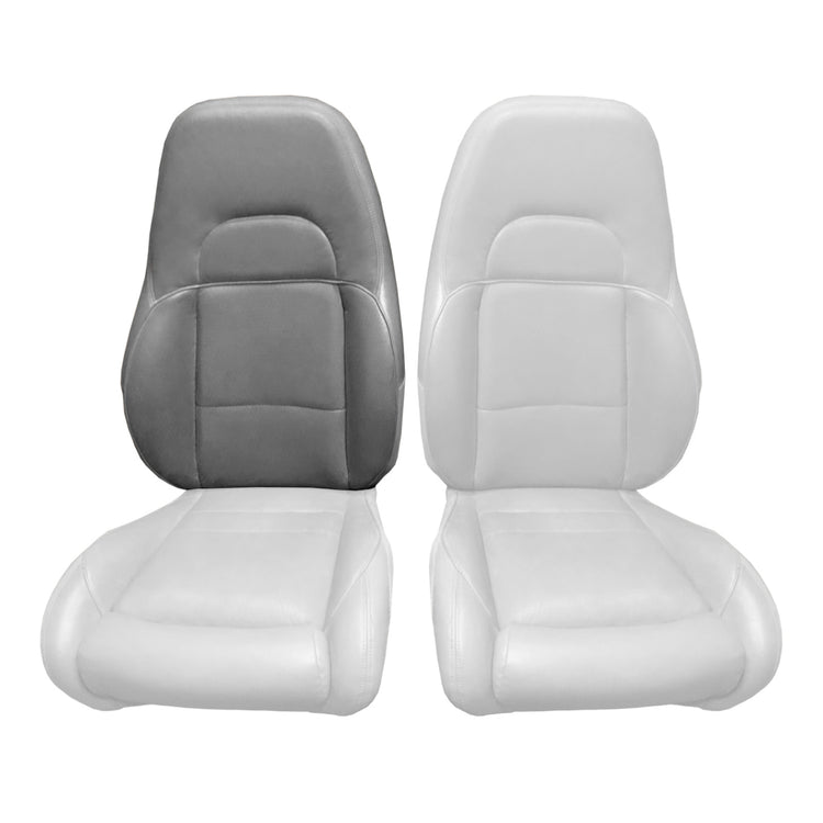 Front view of passenger in Medium Graphite for Ford Explorer