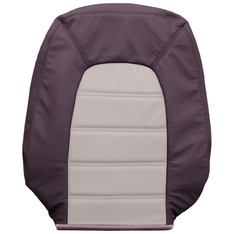 Front view of passenger in Medium Dark Parchment w/ Light Parchment Insert for Ford Explorer