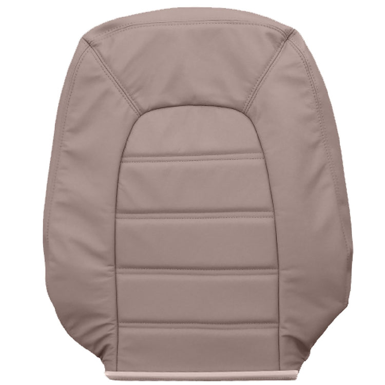 2002 - 2005 Ford Explorer XLT Driver Side Low Back Top Cover - Medium Parchment - Leather/Vinyl