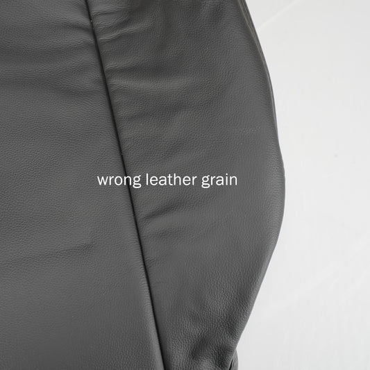 2009 GMC Yukon and 2011-2014 GMC Sierra 2500/3500 Denali  - Passenger Side Top Cover - Ebony OEM Material Config. Leather/Vinyl - CLEARANCE - FINAL SALE