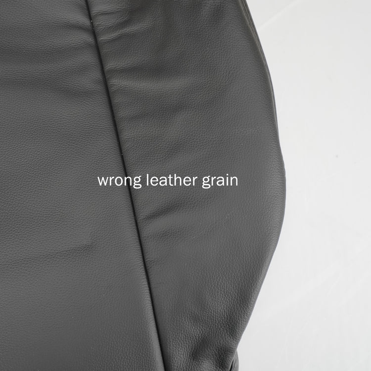 2009 GMC Yukon and 2011-2014 GMC Sierra 2500/3500 Denali - Passenger Side Top Cover - Ebony OEM Material Config. Leather/Vinyl - CLEARANCE - FINAL SALE