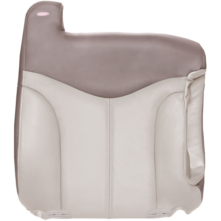 2001 - 2002 GMC Sierra C3 Denali - Extended Cab - Passenger Side Top Cover - All Vinyl - 2 Tone Medium Neutral with Shale Center
