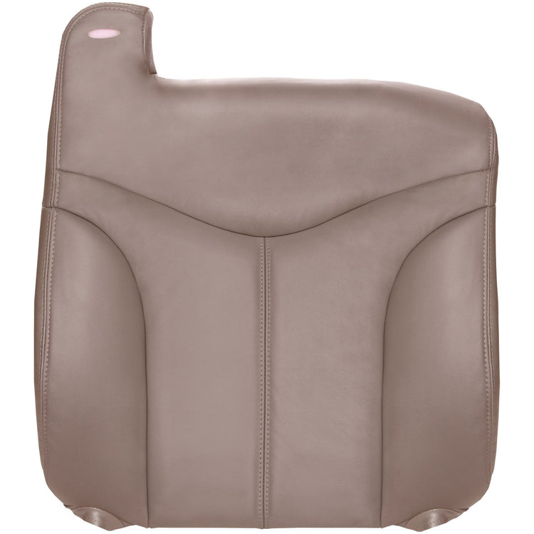 2001 - 2002 GMC Sierra 3500 Extended Cab - Passenger 40 Portion Top Cover - Medium Dark Oak - All Leather - P2GM