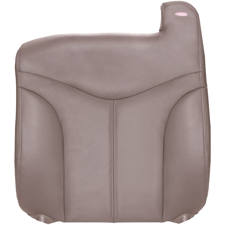 2001 - 2002 GMC Sierra 3500 Crew Cab - Driver 40 Portion Top Cover - Medium Neutral - Leather/Vinyl - P2GM