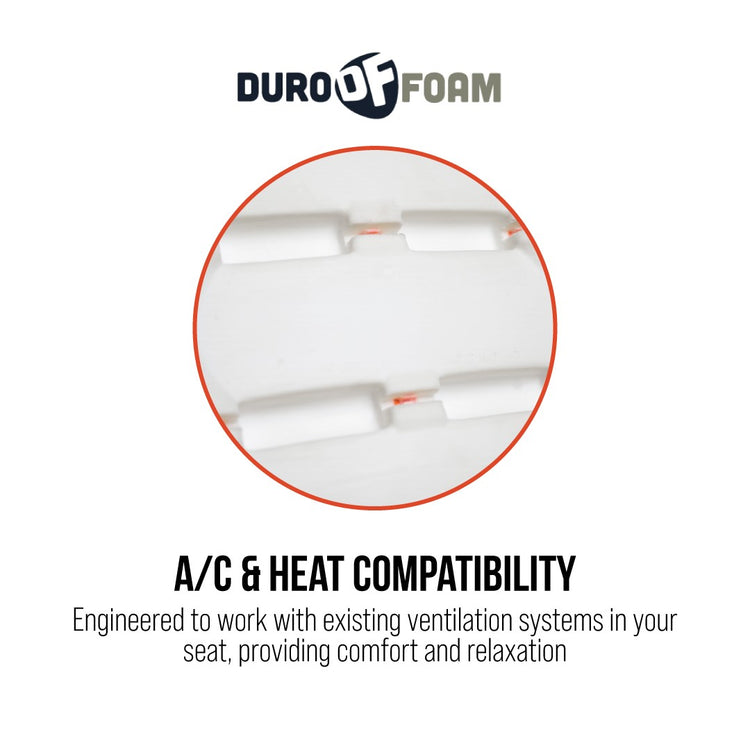 2011 - 2013 Dodge Durango Crew - Passenger Side Replacement Durofoam Bottom Cushion - Bucket Seat Style - Replaces OEM Part # 68086193AA, 68101102AA