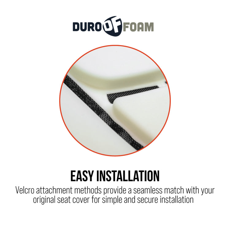 2000 - 2003 Ford Econoline E350 - Driver Side Bottom Durofoam Replacement Cushion - Replaces OEM Part # F2UZ-16632A22-A, F7UZ-16632A22-AA, F7UZ-15632A22-BA, F6UZ-16632A22-BA, YC2Z-15632A22-AA