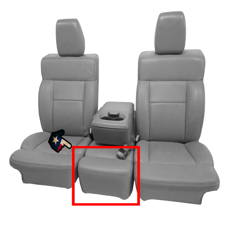 Front view of passenger in Light Parchment for Ford F150