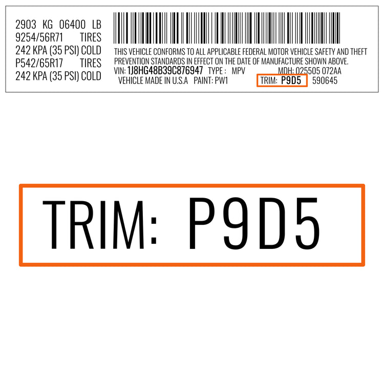2006 - 2008 Dodge Ram ST 1500 Quad Cab - 20 Portion Top Cover with Storage - Medium Slate Gray - Trim Code/Color P9D5