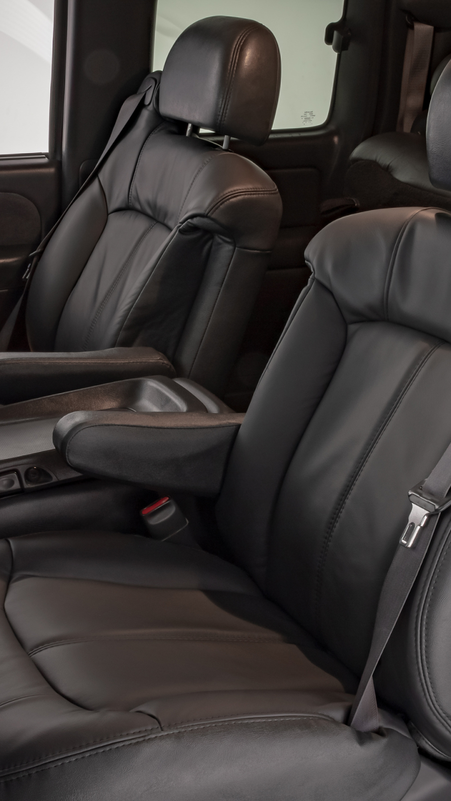 SUV's Interior With Premium Leather Seat Covers From The Seat Shop