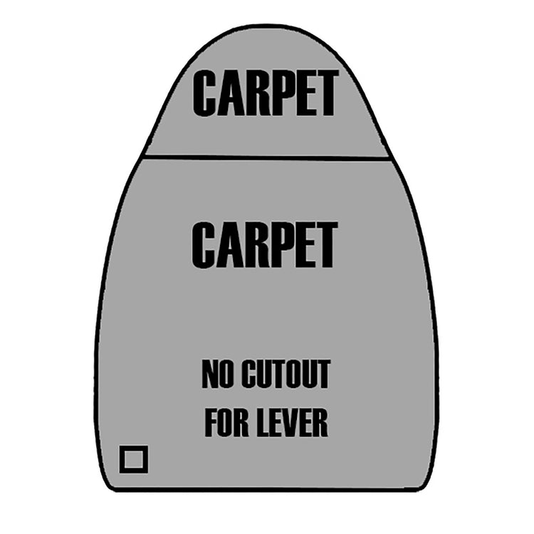 Back view of passenger in Medium Graphite for Ford F150