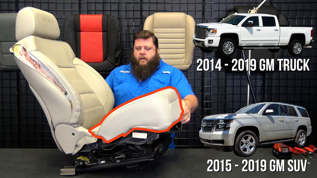 Load video: Learn How to Install GMC Seat Cushions Yourself