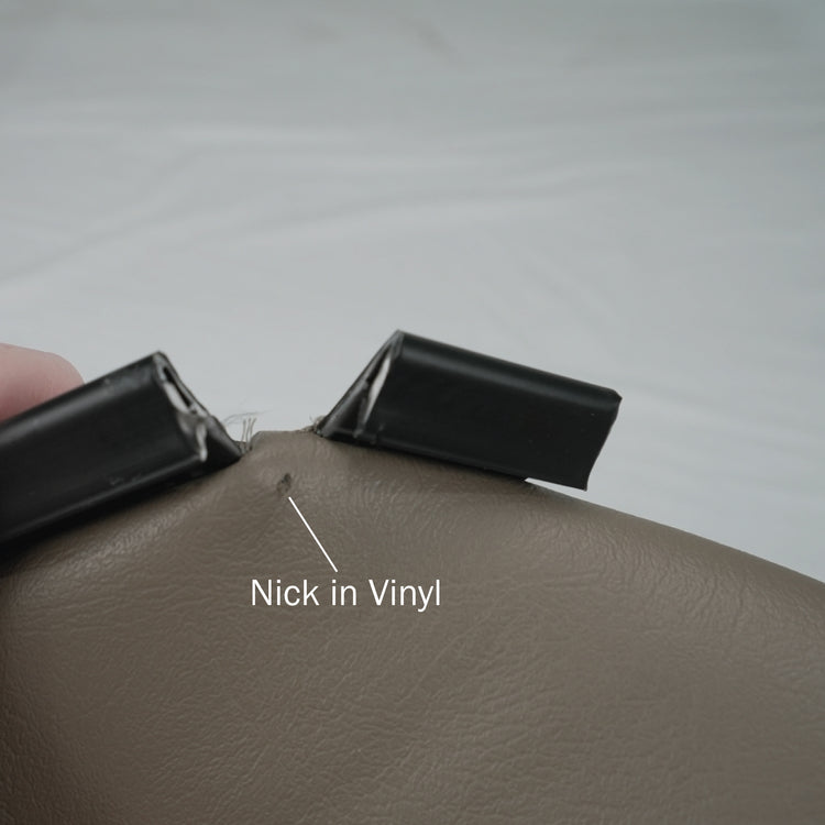 1996 - 1998 Chevrolet Silverado/Suburban/Tahoe, GMC Sierra/Yukon - Front Row Bucket or 60/40 Seats, Passenger Side Headrest Cover, Medium Neutral All Vinyl - Clearance - FINAL SALE