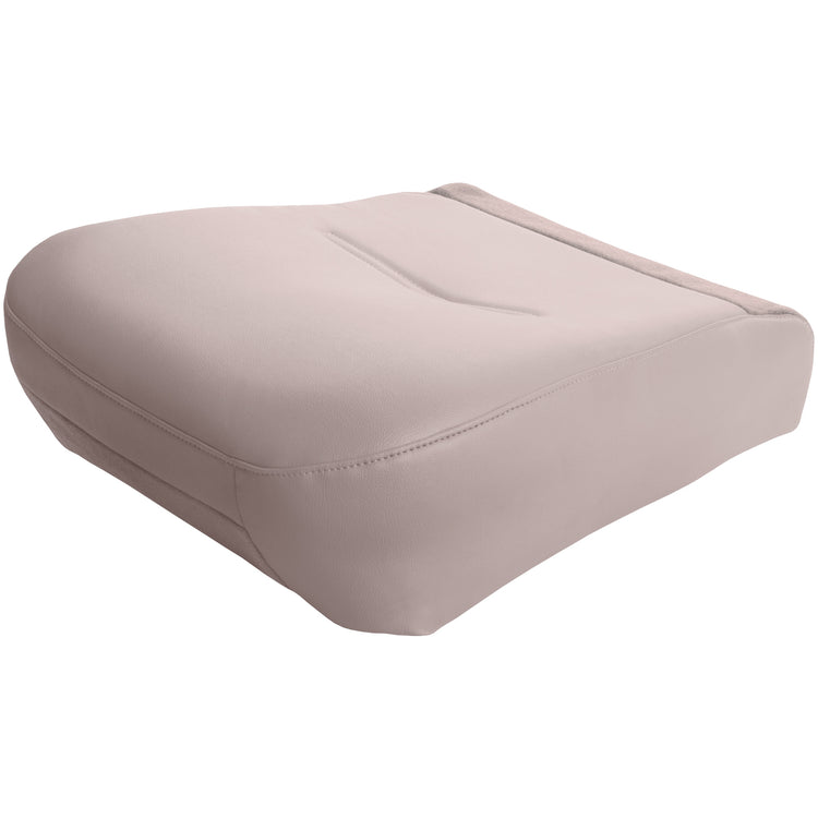 2001-2004 Ford F250 XL Regular Cab 40/20/40, Front Row Driver Bottom Cover, Medium Parchment OEM Material Config. All Vinyl- Oval P1