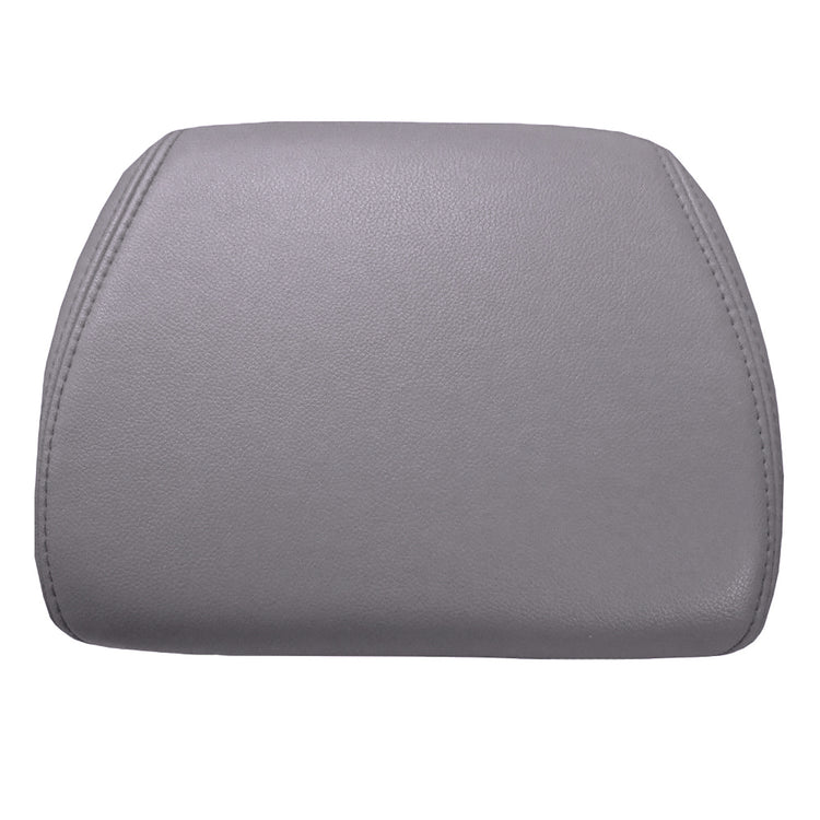 2010 - 2014 GMC Sierra Work Truck 2500 , 3500 Crew Cab Driver Headrest Cover for Seat with Side Impact Airbag - for Seat with Side Impact Airbag - Dark Titanium - All Vinyl