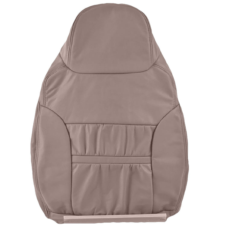 2000 Ford Excursion Limited Passenger Top Cover - Medium Parchment - Leather/Vinyl - Back Config: B6 - Vinyl Top Cover Half with Carpet and Carpet Pocket