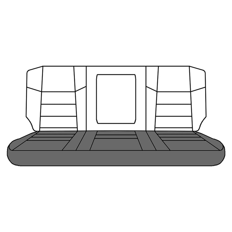 Front view of passenger in Medium Parchment for Ford F250