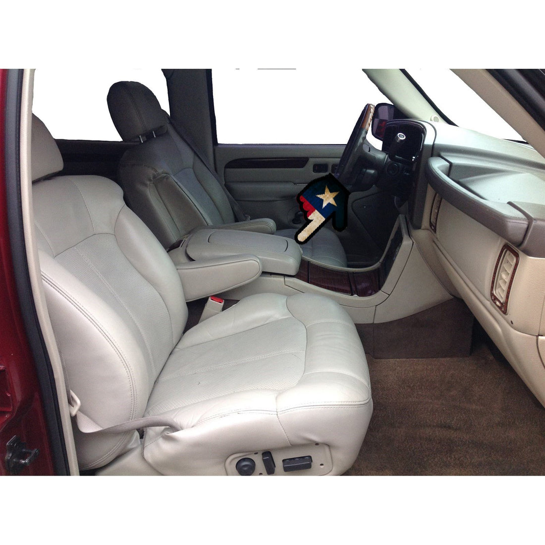 Front view of passenger in Shale for Cadillac Escalade