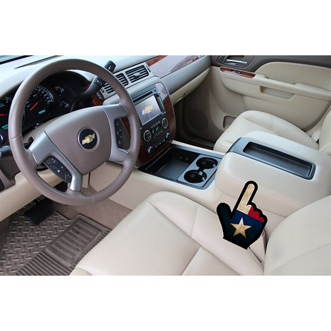 Left angle of driver in Light Cashmere for GMC Sierra