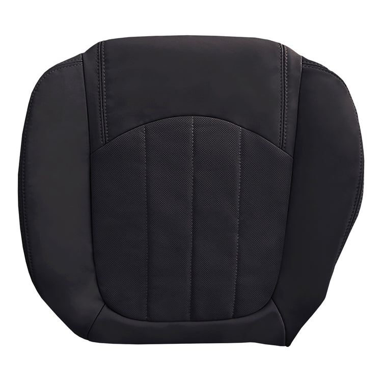 Front view of driver in Ebony for GMC Acadia
