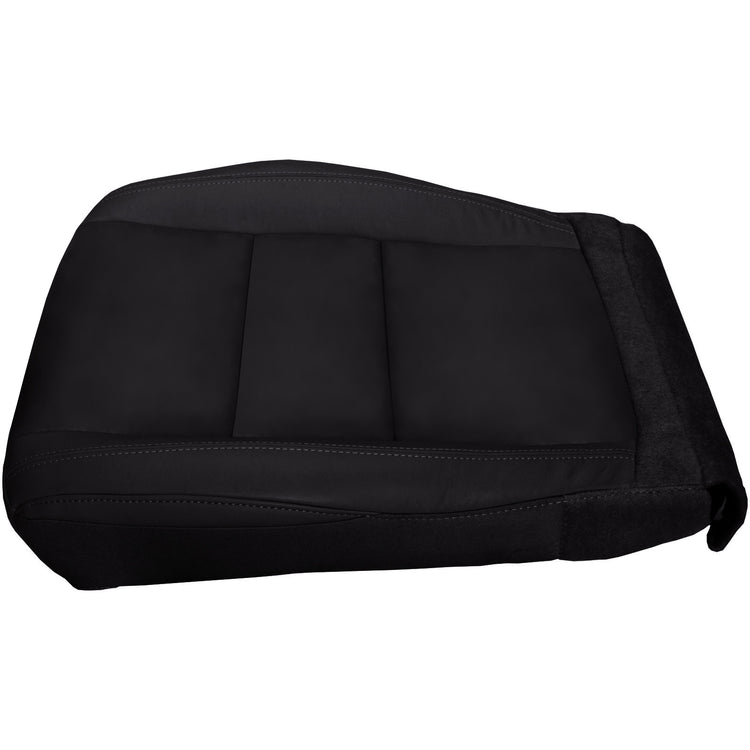 2011 - 2013 Dodge Durango Crew - Front Row Driver Side Bottom Cover - Black OEM Leather/Vinyl