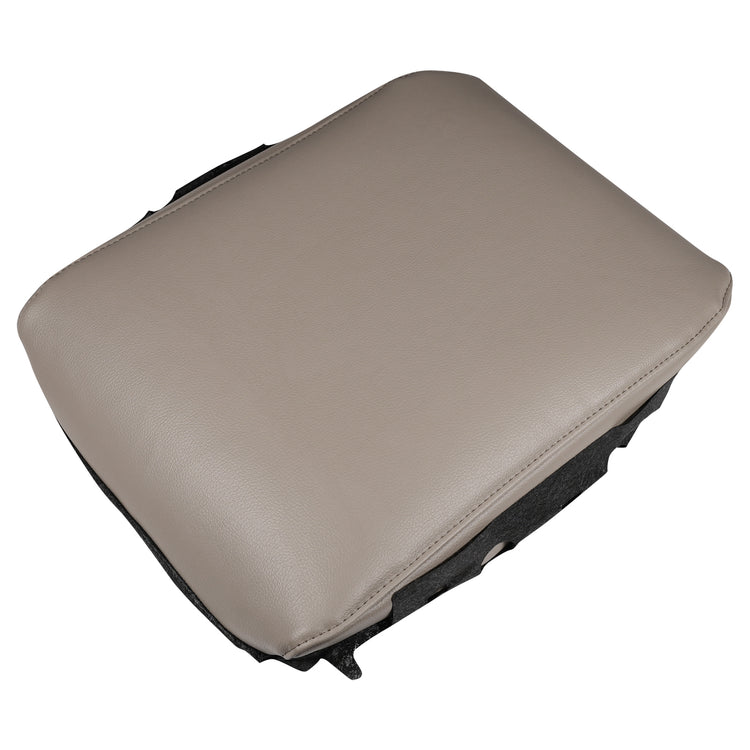 2012 Dodge Ram 3500 Power Wagon - Crew Cab Center 20 Portion Console Lid Cover Light Pebble Beige - Trim & Color Code (V9 / KT) OEM Cloth