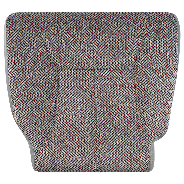 US Auto Seat Cover Driver Bottom Replacement For 1998-2002 Dodge Ram 1500 2500 3500 - Mist Gray Cloth With Foam
