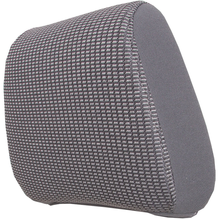 2006 Dodge Ram SLT 3500 Quad Cab - Driver Side Replacement Headrest Cover - Medium Slate Gray Cloth - P2 Oval Shape - Trim Code/Color V9D5 or M9D5