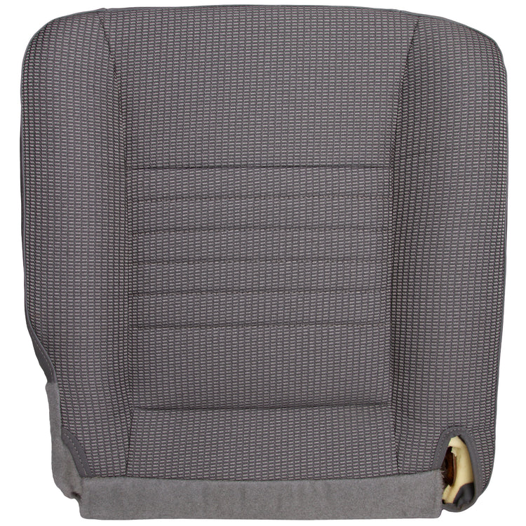 2006 - 2008 Dodge Ram SLT 2500 Quad Cab - Passenger Side Bottom Replacement Cloth Seat Cover - Medium Slate Gray - Trim Code/Color P9D5