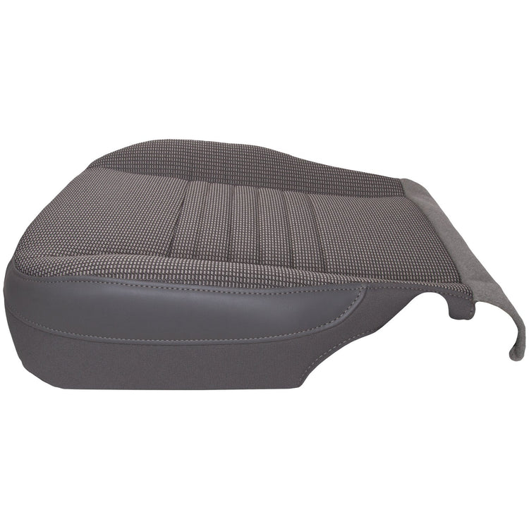2006 - 2008 Dodge Ram SLT 3500 Regular Cab - Driver Side Bottom Replacement Cloth Seat Cover - Medium Slate Gray - Trim Code/Color P9D5