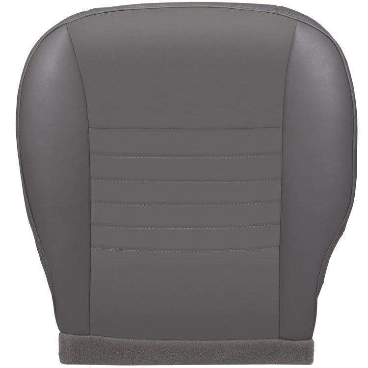 2006 Dodge Ram ST 1500 - Front Row Driver Side Bottom Cover - Medium Slate Gray - OEM Material - Vinyl - Pattern #2 without Flap - Trim Code/Color TXD5