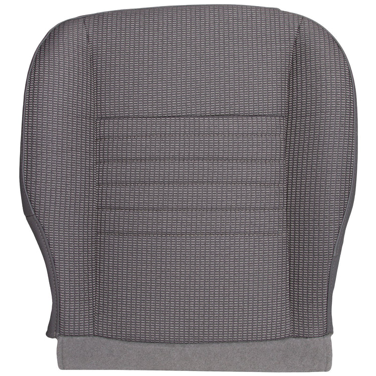 2006 - 2008 Dodge Ram SLT 2500 Quad Cab - Passenger Side Bottom Replacement Cloth Seat Cover - Medium Slate Gray - Trim Code/Color P9D5