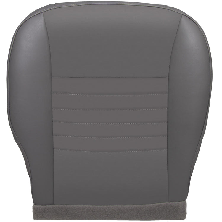 2006 Dodge Ram ST 2500 - Front Row Passenger Side Bottom Cover - Medium Slate Gray - OEM Material - Vinyl - Pattern #2 without Flap - Trim Code/Color TXD5