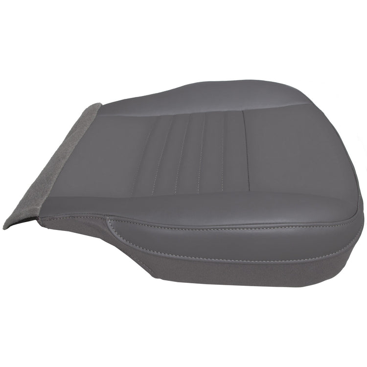 2006 Dodge Ram ST 2500 - Front Row Passenger Side Bottom Cover - Medium Slate Gray - OEM Material - Vinyl - Pattern #2 without Flap - Trim Code/Color TXD5