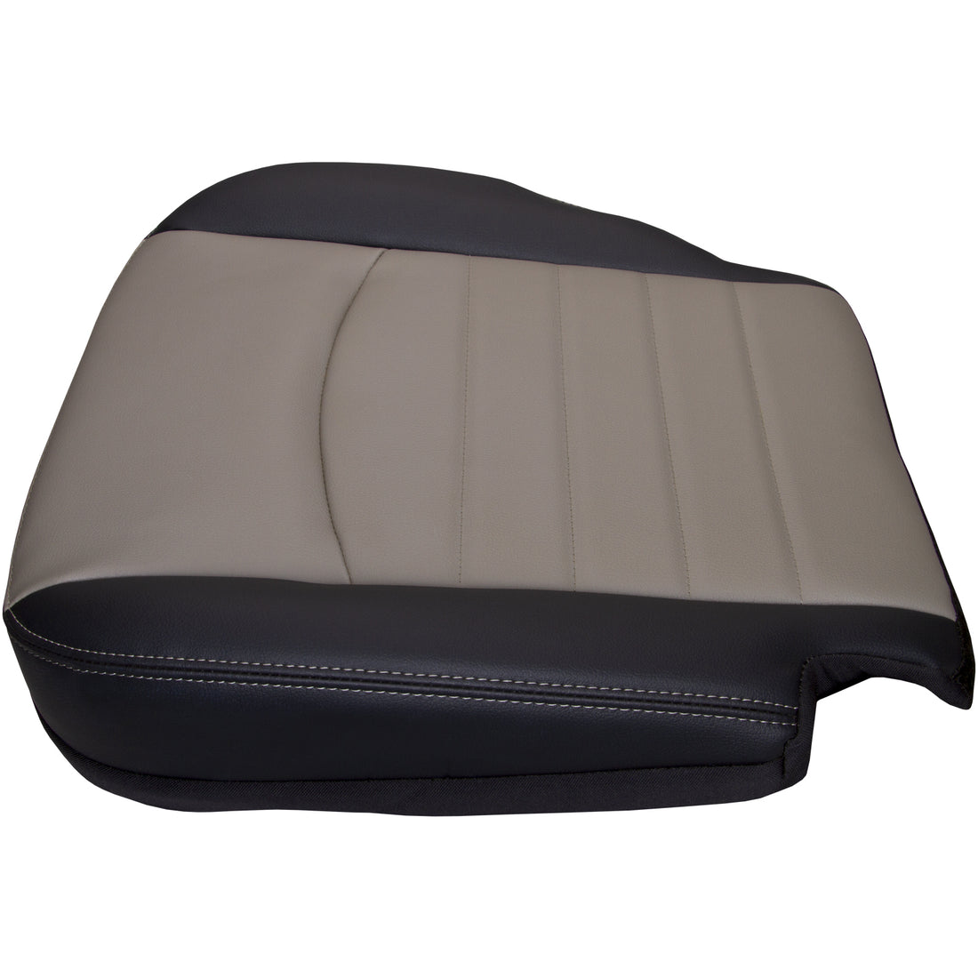 Left angle of driver in Dark Slate w/ Medium Graystone Insert for Dodge Ram
