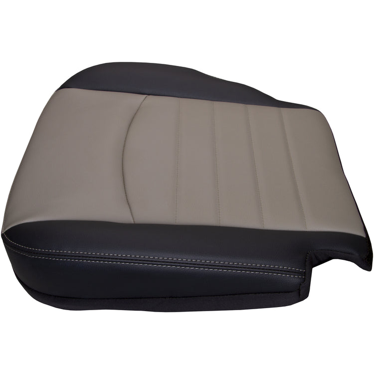 Left angle of driver in Dark Slate w/ Medium Graystone Insert for Dodge Ram