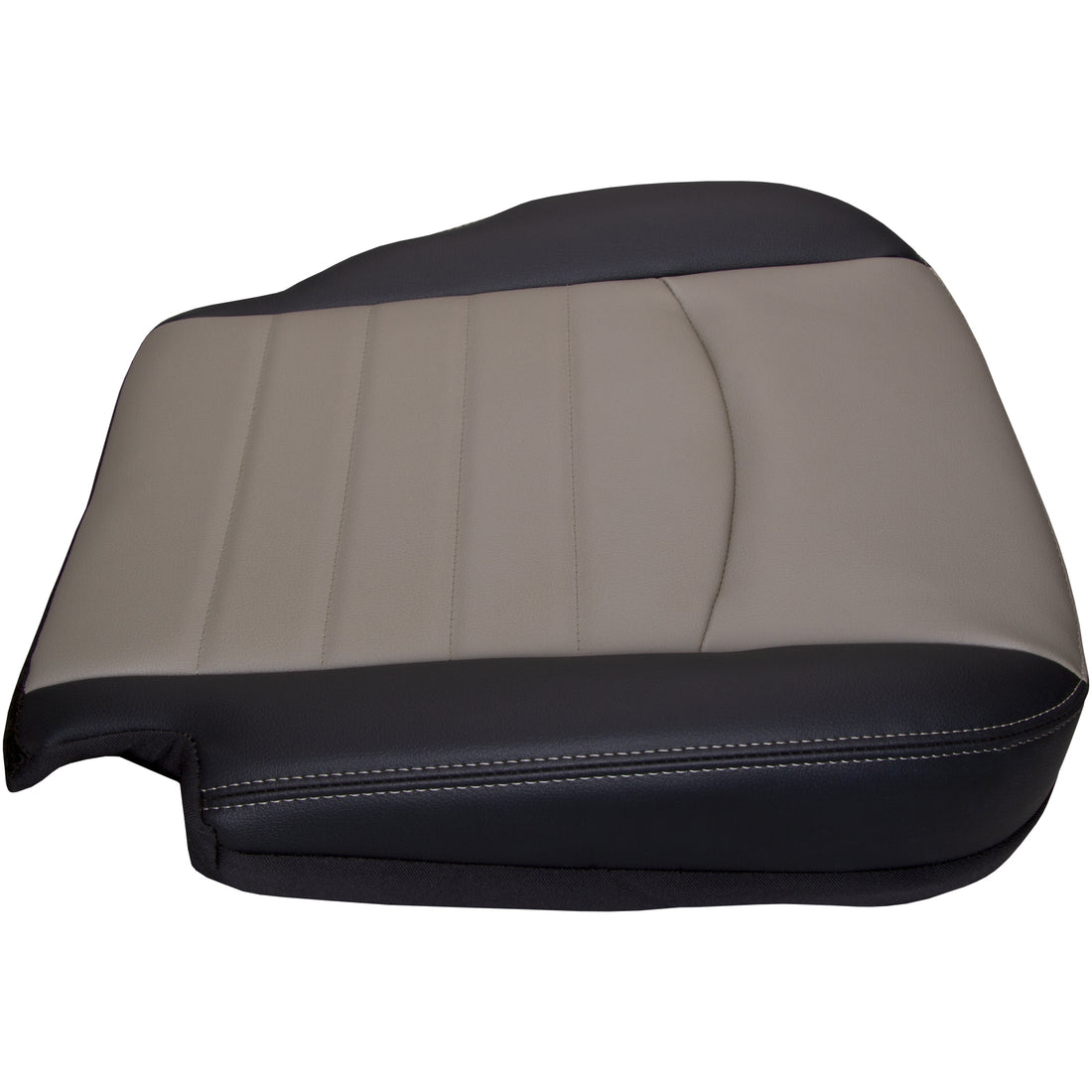 Left angle of driver in Dark Slate w/ Medium Graystone Insert for Dodge Ram