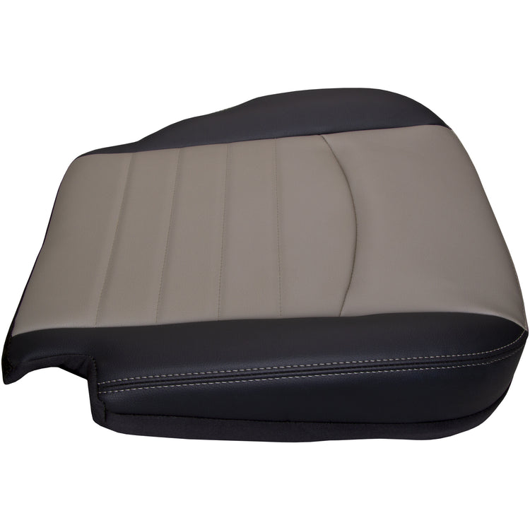 Left angle of driver in Dark Slate w/ Medium Graystone Insert for Dodge Ram