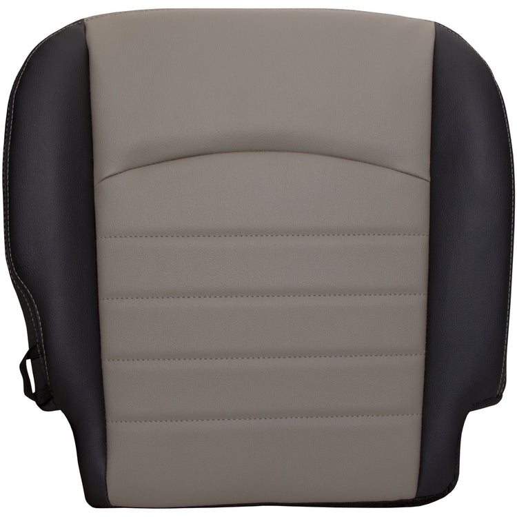 Front view of driver in Dark Slate w/ Medium Graystone Insert for Dodge Ram