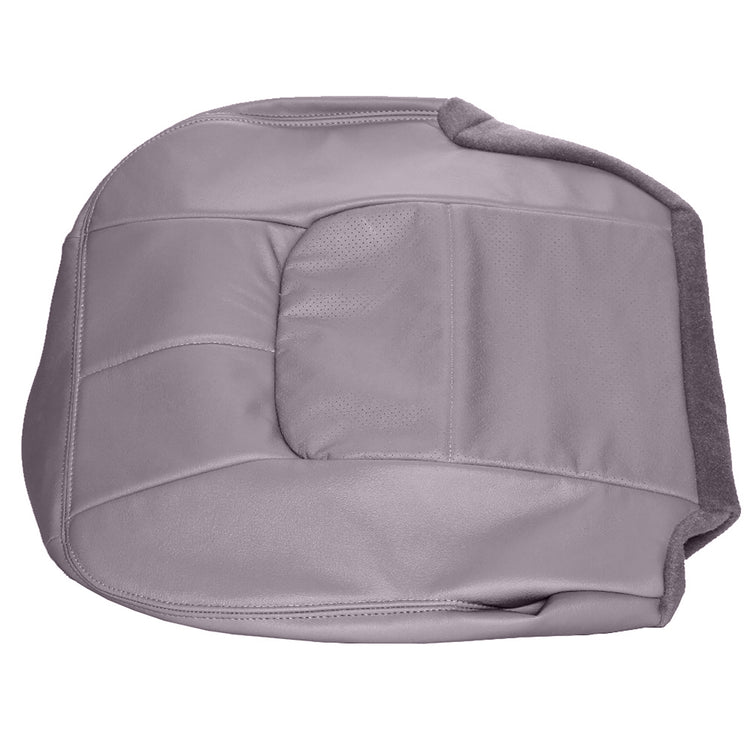 2002 Cadillac Escalade EXT Driver Bottom Cover with GM Small Perf - Medium Dark Pewter - Leather/Vinyl - P2