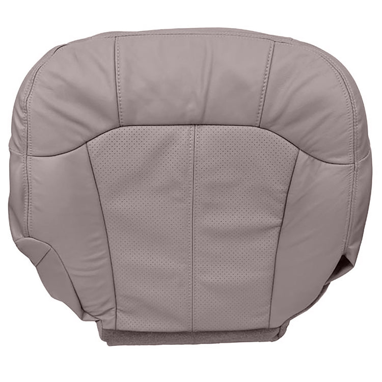 2002 Cadillac Escalade Passenger Bottom Cover with GM Small Perf - Shale - Leather/Vinyl - P1
