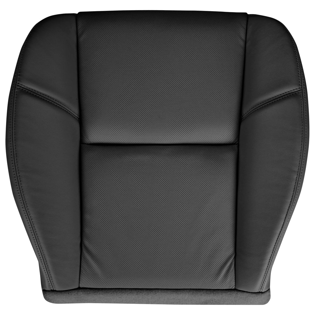 Front view of driver in Ebony for Cadillac Escalade