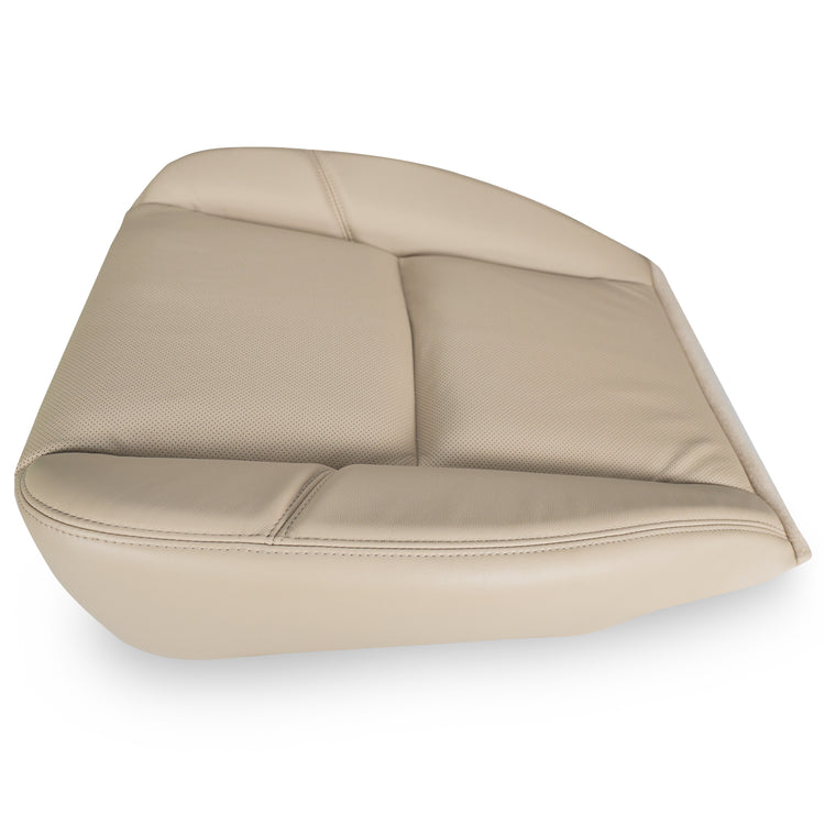 2007 - 2008 Cadillac Escalade Base - Driver Side Bottom Cover - Very Light Cashmere W/ Perforated Leather Inserts - Without A/C