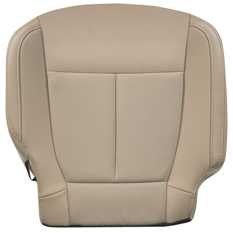Front view of passenger in Medium Light Camel for Ford F250