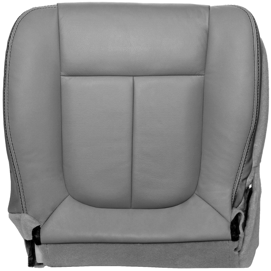 Front view of driver in Steel Gray for Ford F150