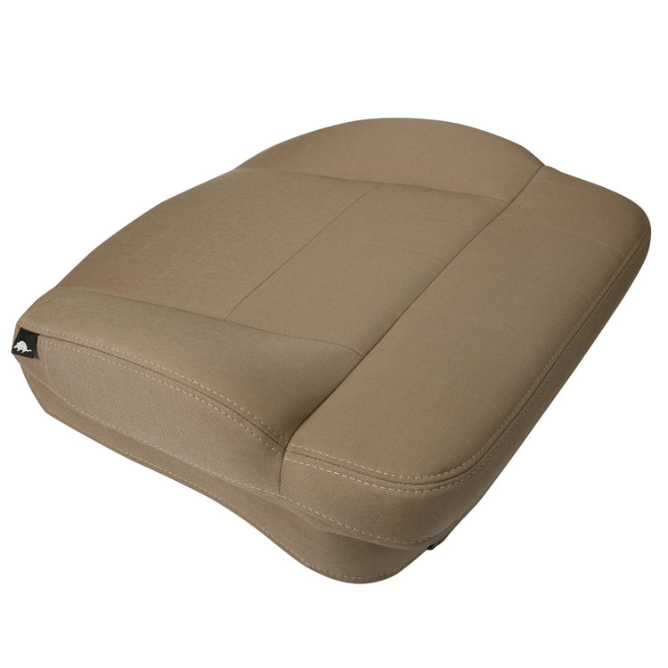 Right view of driver in Dillo Khaki for Ford F150