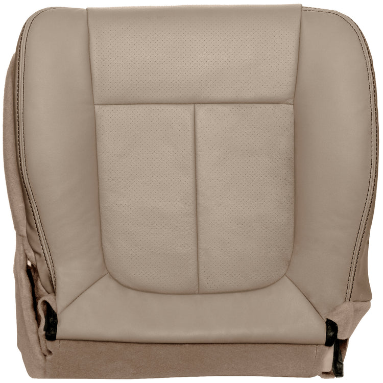 Front view of passenger in Medium Camel for Ford F150