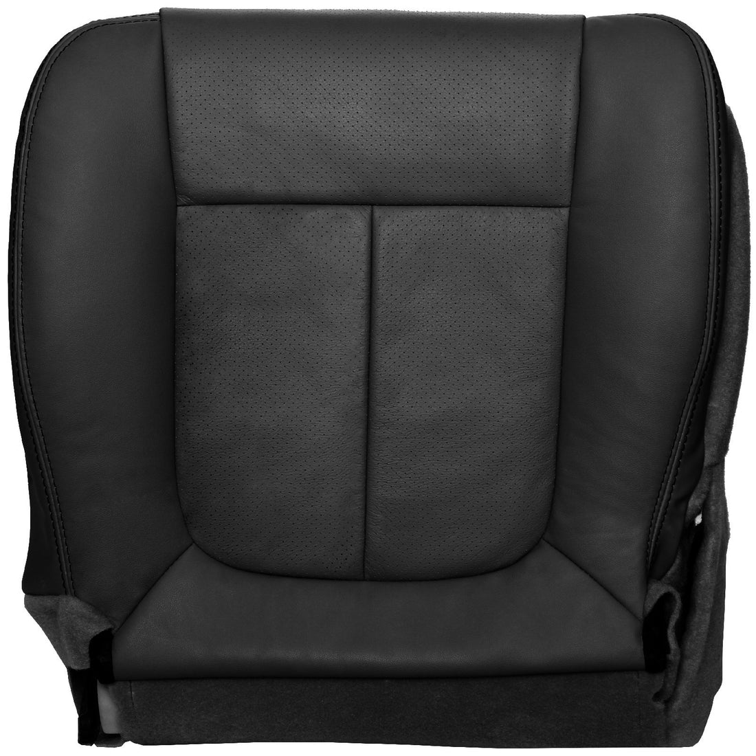 Front view of driver in Charcoal Black for Ford F150