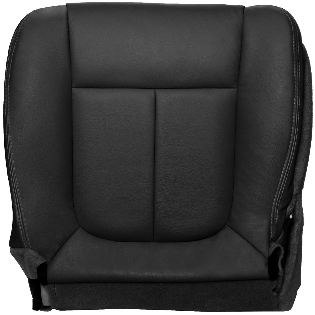 Front view of driver in Charcoal Black for Ford F150