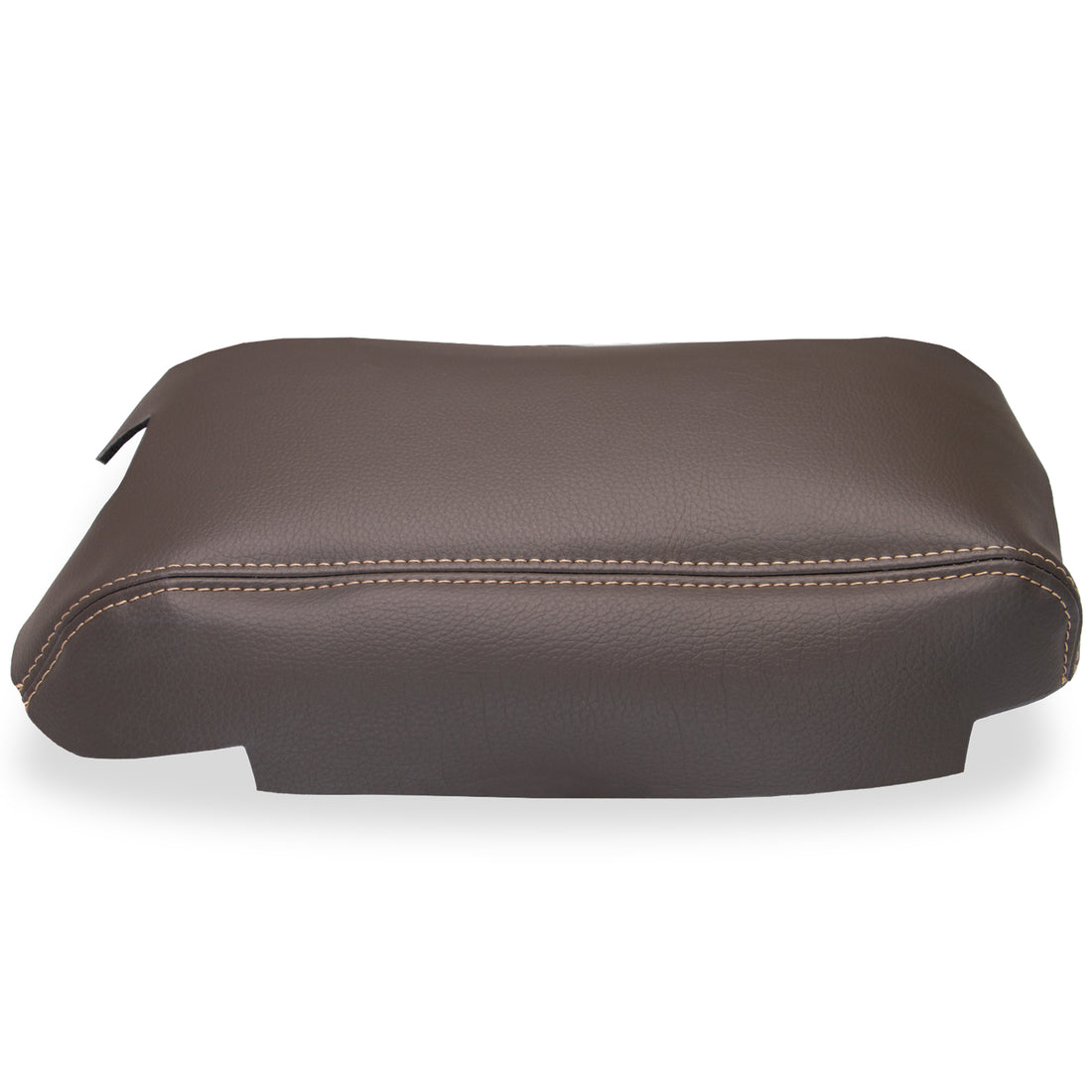 Left angle of console lid in Medium Camel for Ford F150