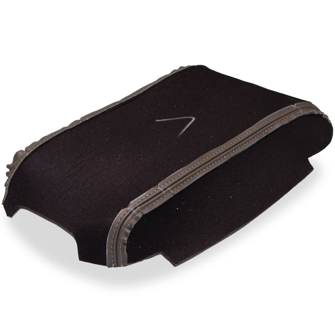 Right view of console lid in Medium Camel for Ford F150